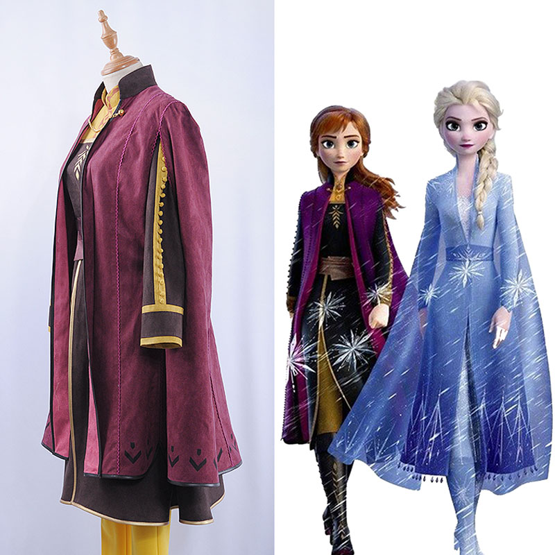 ディズニー アナと雪の女王2 アナ Anna コスプレ衣装