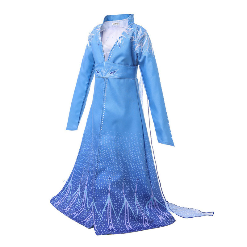 幼児用/子供用 アナと雪の女王2 エルサ Elsa  コスプレ衣装 コスチューム