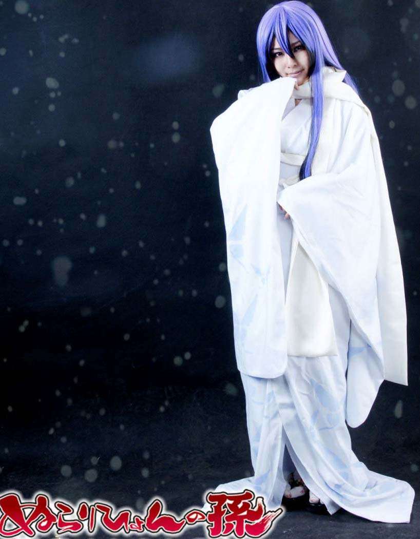 ぬらりひょんの孫 雪女 及川氷麗 おいかわつらら 学生服 コスプレ衣装 安い通販 送料無料