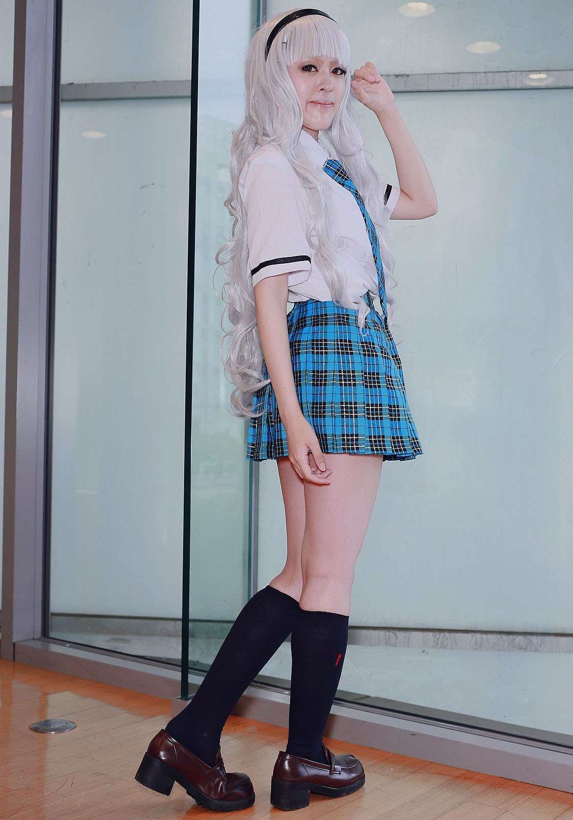 THE IDOLM@STER 「アイドルマスター」四条貴音 コスプレ制服+ウイッグ+