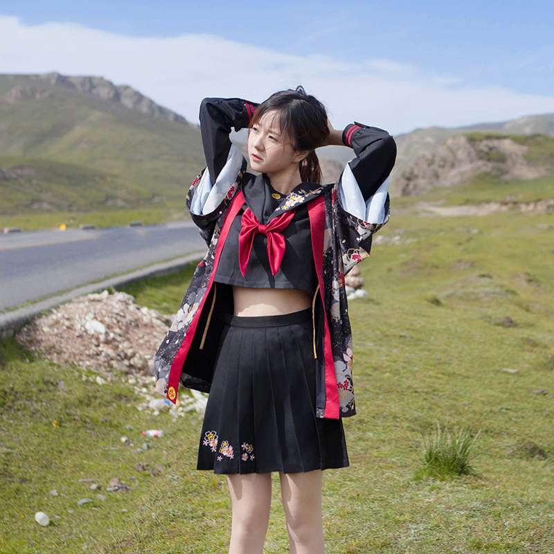 次郎太刀 刀剣乱舞 セーラー服 Jk制服風 コスプレ衣装高校生 コスチューム 安い通販 送料無料
