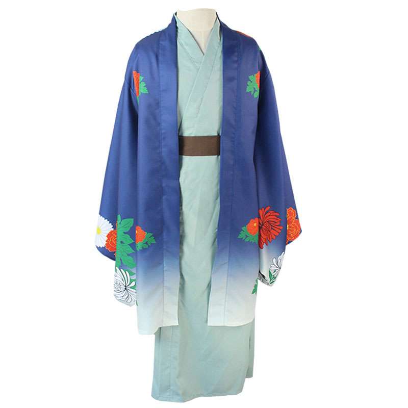 夏目友人帳 夏目 貴志 羽織 着物 帯揚げ 花柄 コスプレ衣装 日常風 安い通販 送料無料