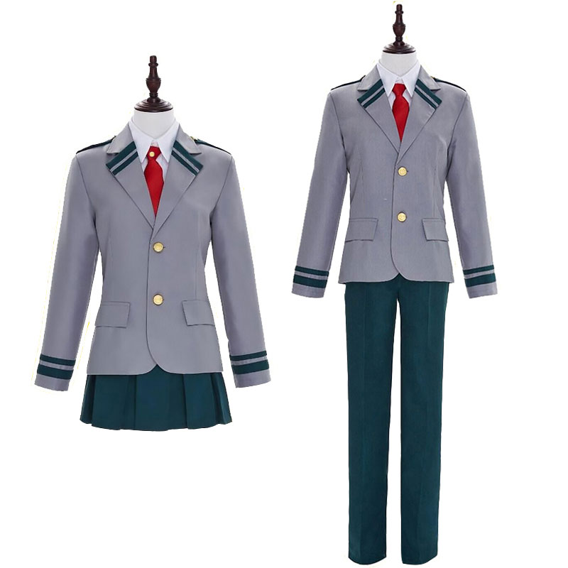 僕のヒーローアカデミア 雄英高校 制服 コスチューム コスプレ衣装 緑 