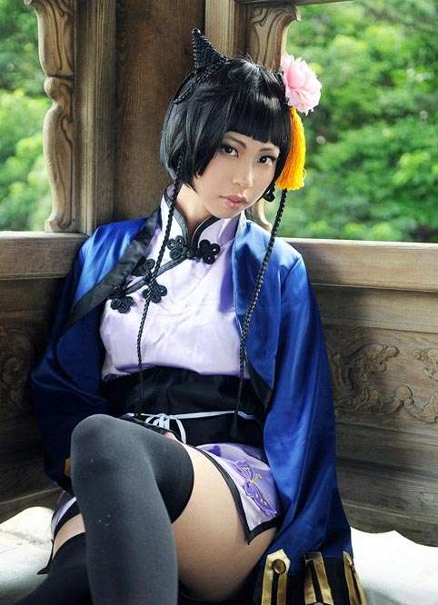 黒執事 ランマオ 藍猫 コスプレ 衣装 ウィッグ - 通販 - rodadeouro.com.br